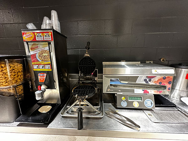 The Bugh pancake and waffle maker