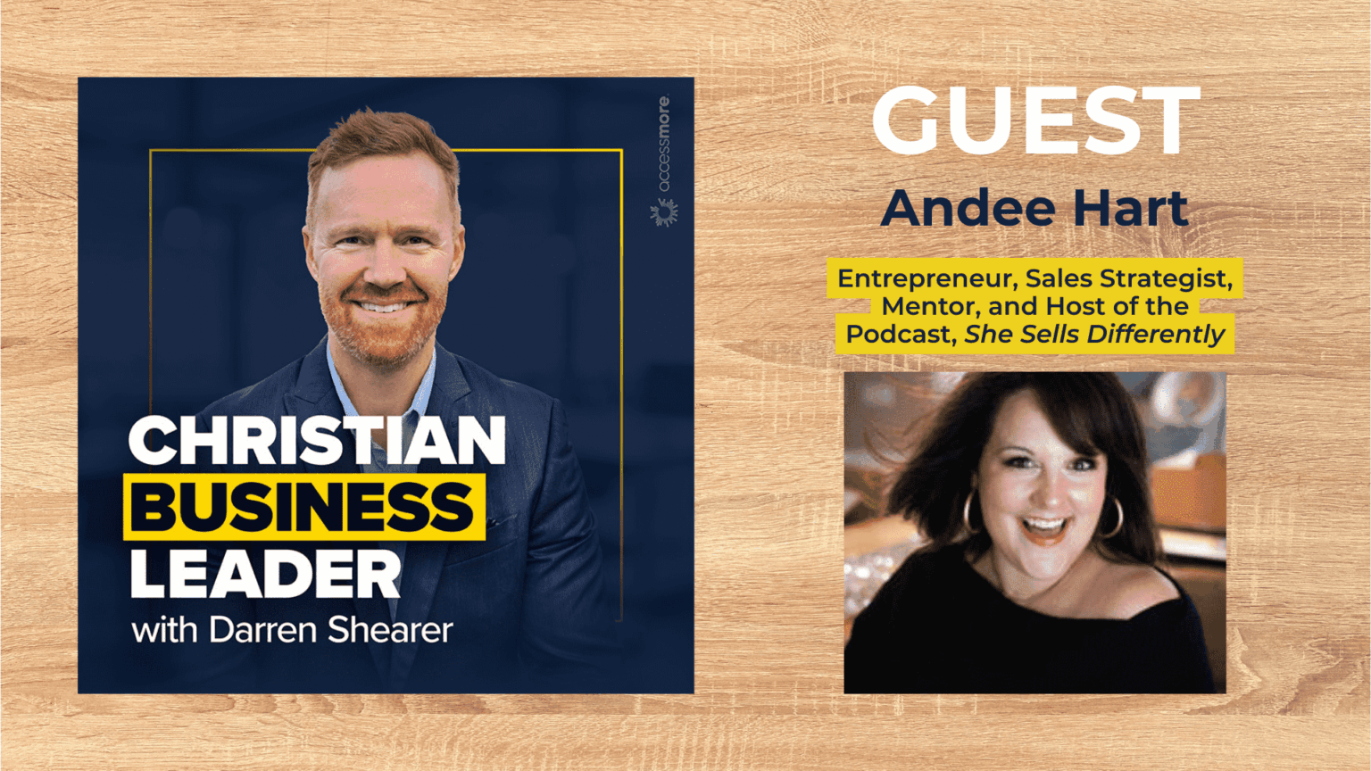 Overcoming Sales Anxiety with Jesus (w/ Andee Hart) | Houston Christian ...