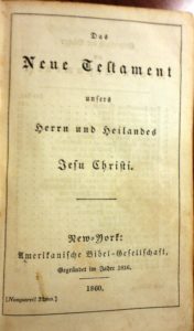 New Testament in German