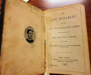 Bible belonged to George Bensley