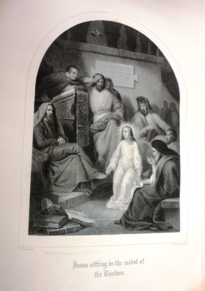 Jesus Sitting in the midst of the Doctors