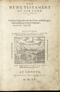 1560, Geneva Bible