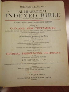 The New Standard Alphabetical Indexed Bible