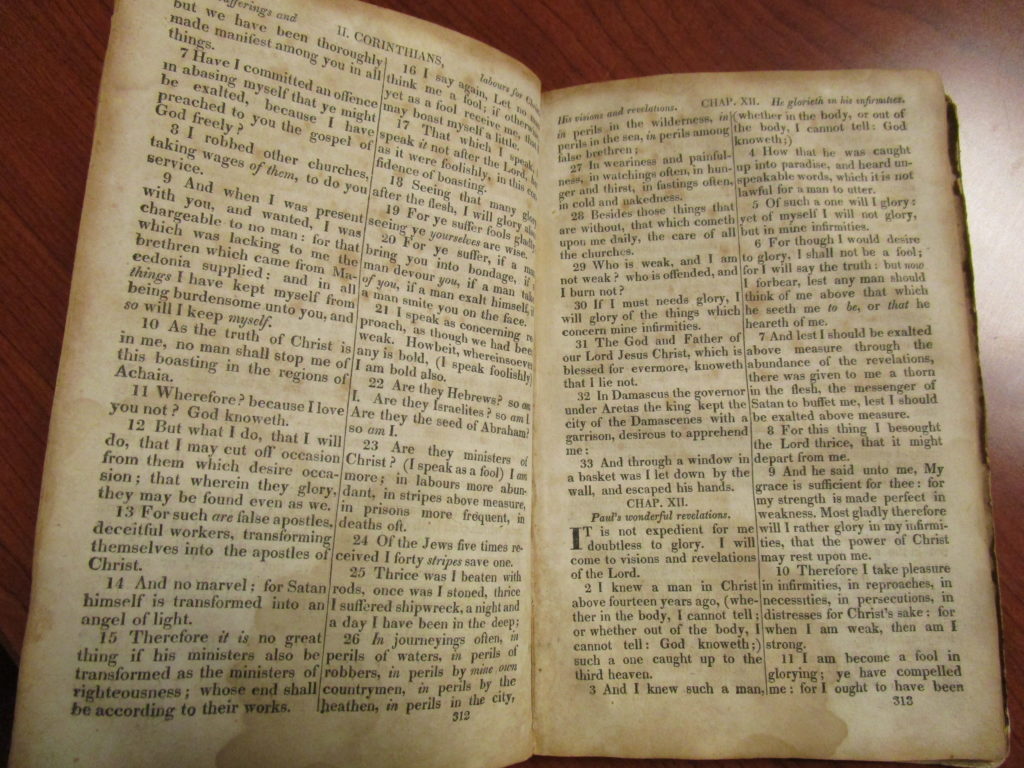 Mercer Bible.