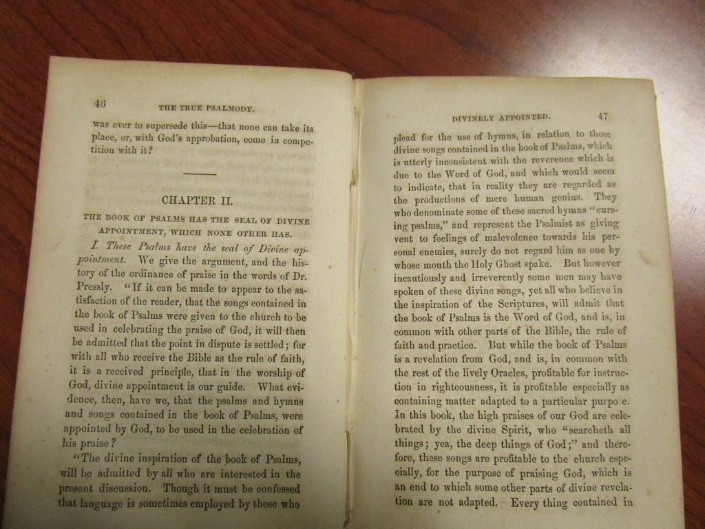 The True Psalmody