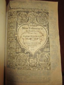 Manuscript New Testament