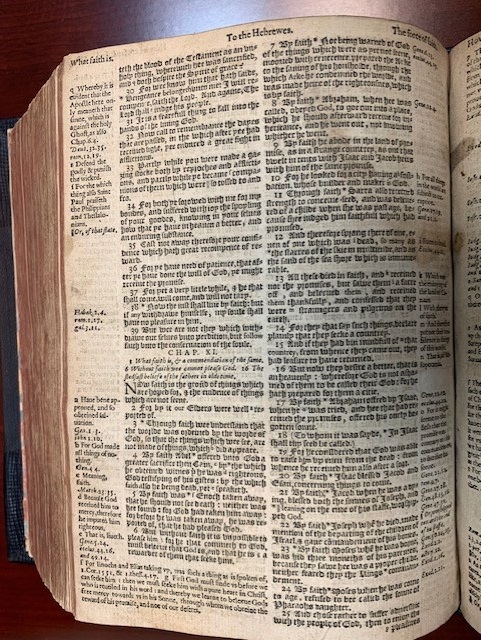 The Bible Translated according to the Ebrew and Greeke.