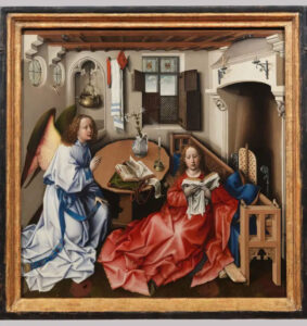 Annunciation painting