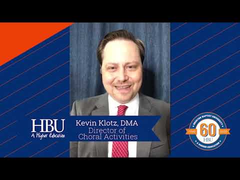 Featured guest Kevin Klotz is on &quot;Think About It,&quot; an HBU podcast