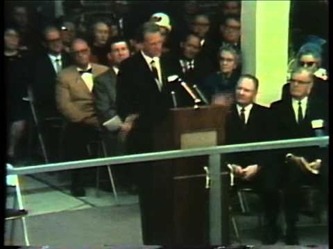 Billy Graham Visits Houston Baptist University, October 30, 1963