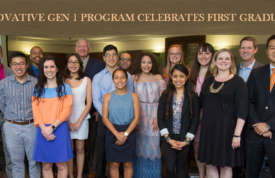Innovative Gen 1 Program Celebrates First Graduates