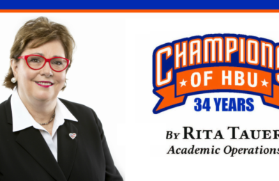 Champions of HBU: Rita Tauer