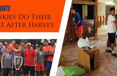 Huskies Do Their Part After Harvey