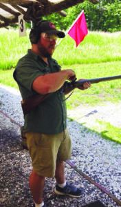 Gun demonstration.