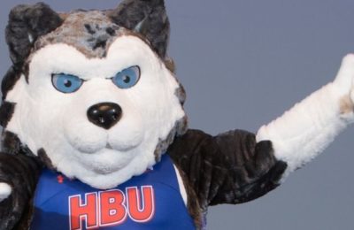 HBU Introduces New Mascot Suit