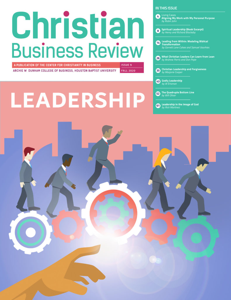 Christian Business Review Issue 9 Published Houston Christian University