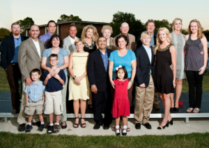 Dr. Morris and family 