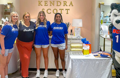 HCU Women's Basketball Partners with Kendra Scott