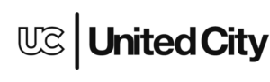 HCU logo beside "United City" and bold "Local Church Partners" on white background in black letters.