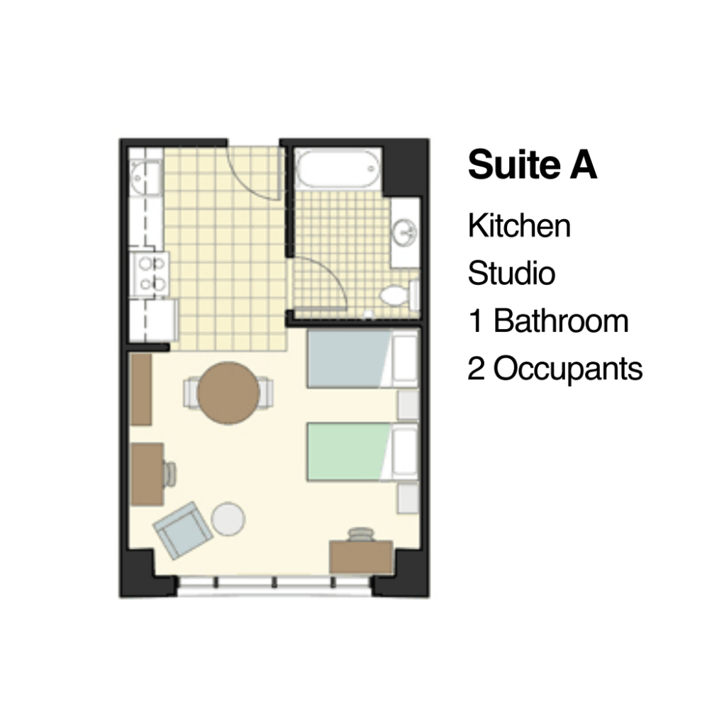 Suite A Floor Plan