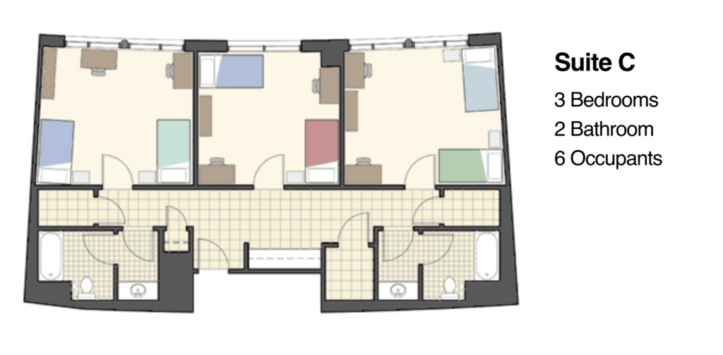 Suite C Floor Plan