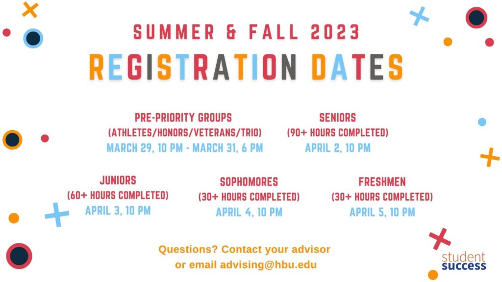 Registration-Dates