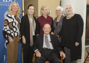 Dr. Stewart Morris and friends.