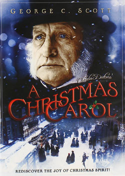 A Christmas Carol George C Scott 1984 official movie poster