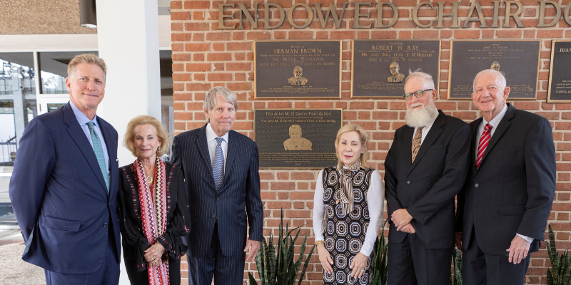 HCU receives $2.5 million gift from John M. O'Quinn Foundation to establish an Endowed Chair in Counseling