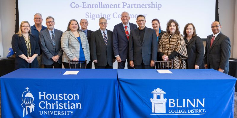 Houston Christian University, Blinn College Announce New Transfer Partnership