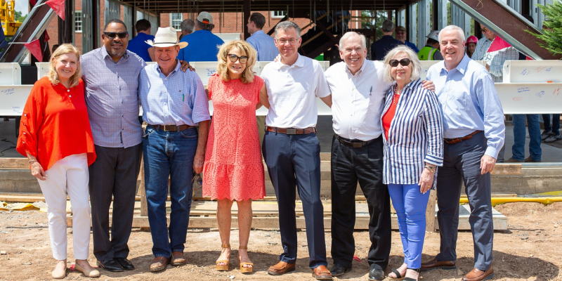 HCU hosts Topping Off Ceremony for Founders Hall II